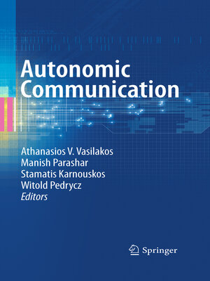 cover image of Autonomic Communication